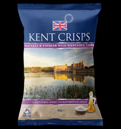 Picture of Crisps - Sea Salt & Biddenden Cider Vinegar 40g