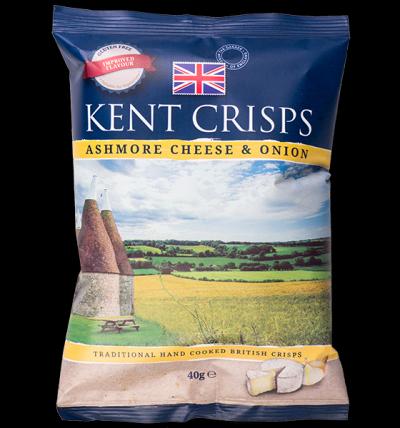 Picture of Crisps-Ashmore Cheese & Onion 40g